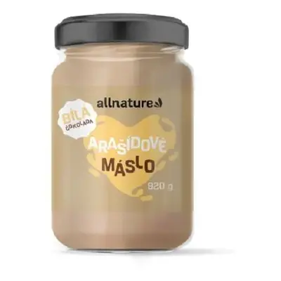 Allnature Arašídový krém bílá čokoláda 920 g