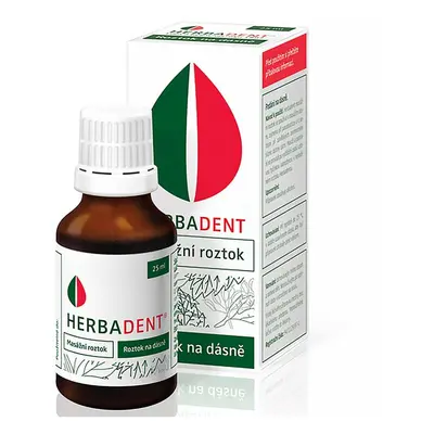 Herbadent roztok na dásně 25ml