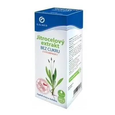 Jitrocelový sirup s vitaminem C bez cukru 300g Galemed