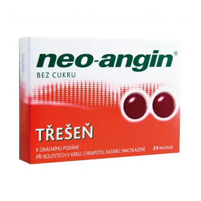 Neo-angin Třešeň 24 pastilek