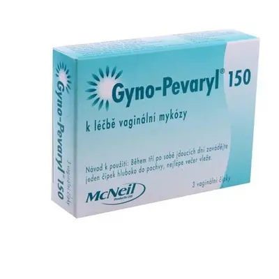 Gyno-pevaryl 150mg 3 vaginálí čípky