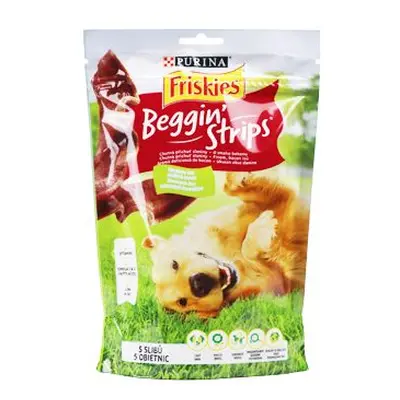 Friskies pochoutka pes snack beggin strips bacon 120g