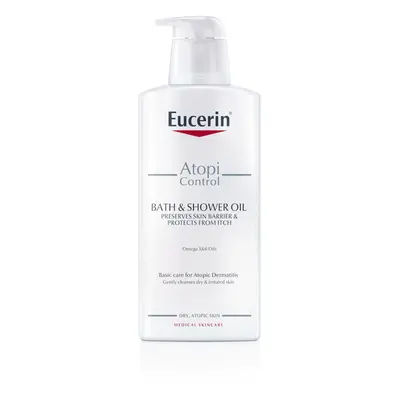 Eucerin Atopicontrol Sprch.olej Suchá Zarud.400ml