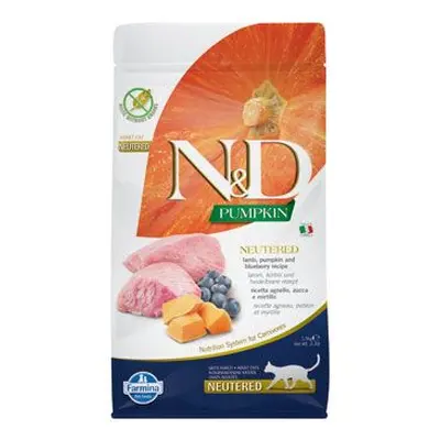 N&d Pumpkin Cat Neutered Lamb & Blueberry 1,5kg