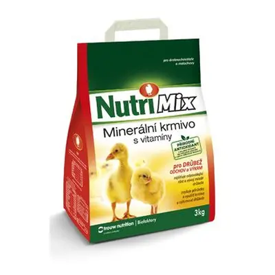 Nutrimix Pro Drůbež Výkrm A Odchov Plv 3kg