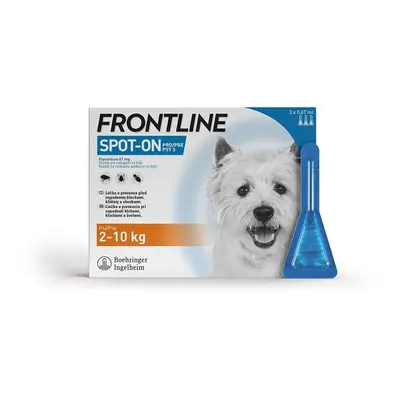 Frontline spot-on pro psy S 0,67 ml 3 pipety