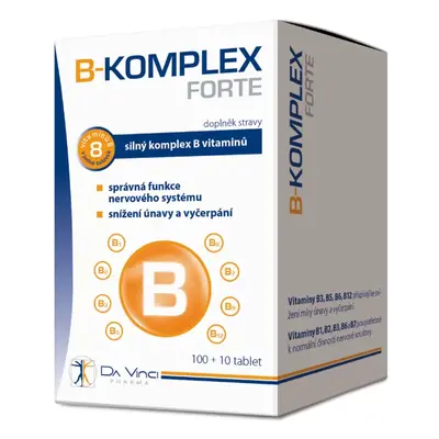 B-komplex forte Da Vinci Pharma 100+10 tablet