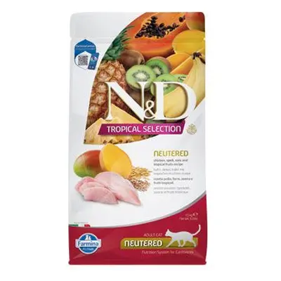 N&d Tropical Selection Cat Neutered Chicken 1,5kg