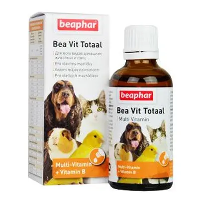 Beaphar Total vitaminové kapky pes,kočka 50ml