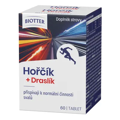 Biotter Hořčík + Draslík Tbl.60