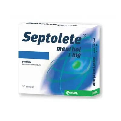 Septolete Menthol 30 pastilek