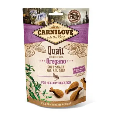 Carnilove Dog Semi Moist snack quail&oregano 200g