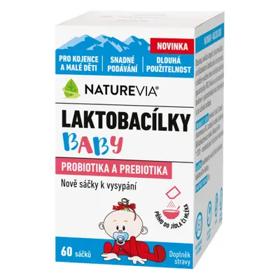 Naturevia Laktobacílky Baby 60 Sáčků