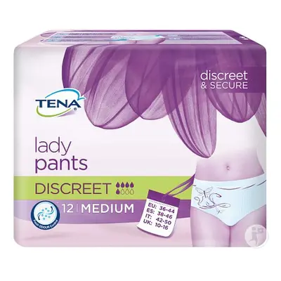 Tena Silhouette Normal Low Waist Blanc M kalhotky absorpční natahovací,boky 75-100cm,830ml,