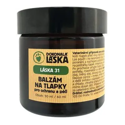 Láska 31 Balzám Na Tlapky Pro Ochranu A Péči 60ml