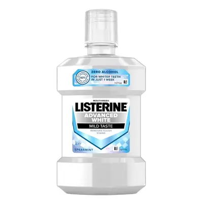 Listerine Advanced White Mild Taste ústní voda 1 l