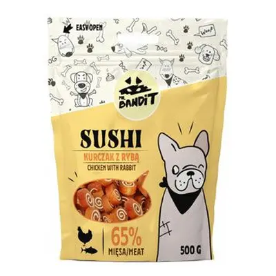 Vetexpert Mr.bandit pochoutka sushi kuře a ryba 500g