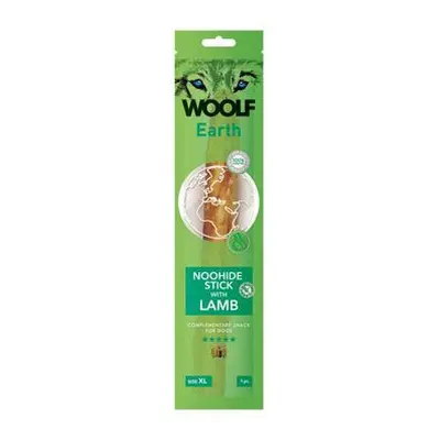 Woolf pochoutka earth noohide XL stick with lamb 85g