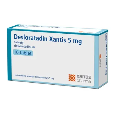 Desloratadin Xantis 5mg 10 tablet