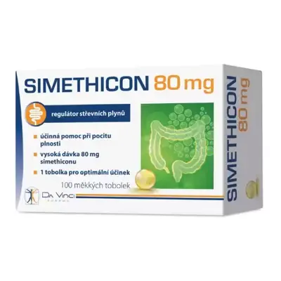 Simethicon 80 mg Da Vinci Pharma 100 tobolek