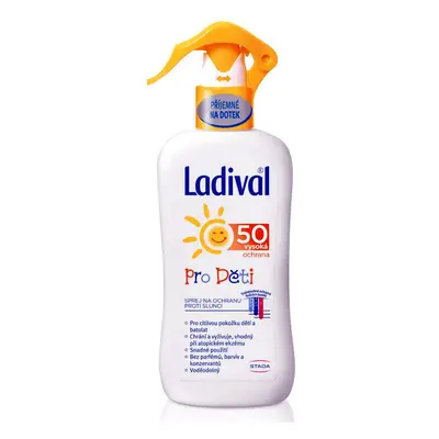 Ladival Dětská Pokožka Sprej Of50+ 200ml