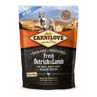 Carnilove Dog Fresh ostrich&lamb for small breed 1.5kg