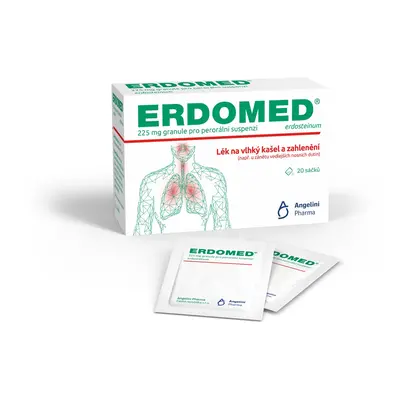 Erdomed 225mg granule pro perorální suspenzi 20ks