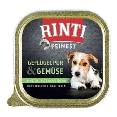 Rinti Dog Feinest vanička drůbež zelenina 150g