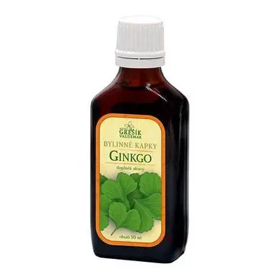 Grešík Bylinné Kapky Ginkgo 50ml