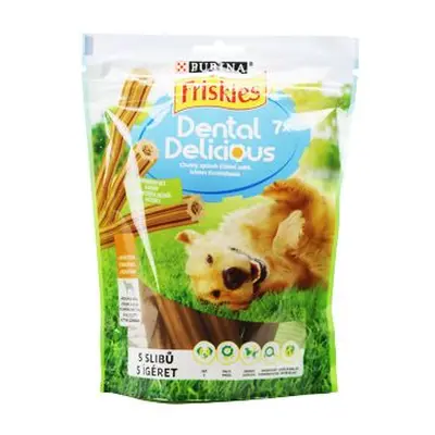 Friskies pochoutka pes Dentaldelicious M/L 200g