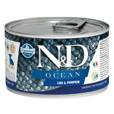 N&D Dog Ocean Puppy Codfish & Pumpkin Mini 140g