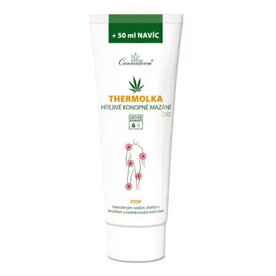 Cannaderm Thermolka hřejivé konopné mazání 250 ml