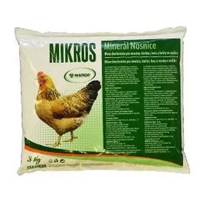 Mikros Minerál Nosnice Plv 3kg