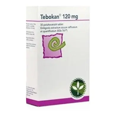 Tebokan 120mg potahované tablety 30