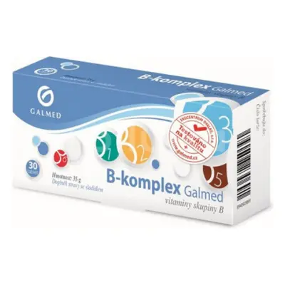 B-komplex 30 tablet Galmed