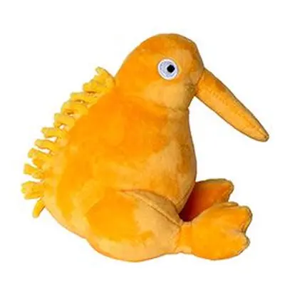 Plush hračka pes plyš pískací oranžová 16cm Kiwi