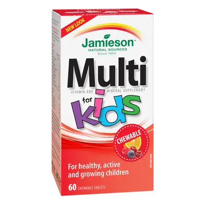 Jamieson Kids Multivitamin Cucací Tbl.60