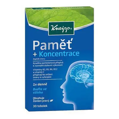 Kneipp Paměť A Koncentrace Cps.30