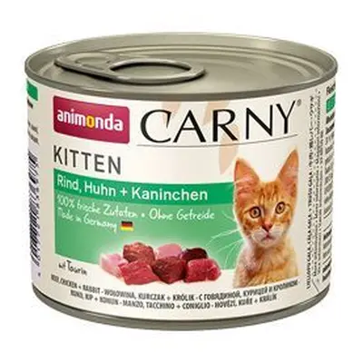 Animonda Konz. Carny Kitten Drůbeží/králík 200g