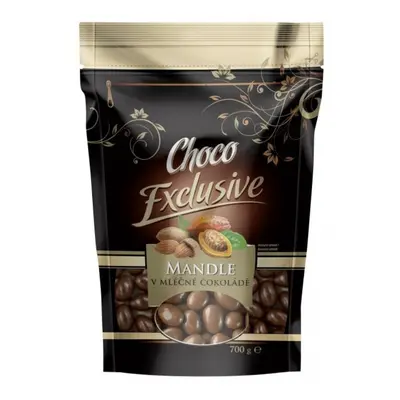 Poex Choco Exclusive Mandle v mléčné čokoládě 700 g