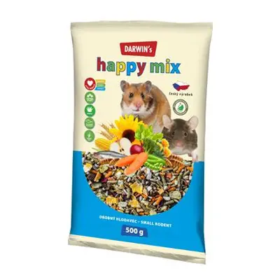 Darwin S Drobný Hlodavec Happy Mix 500g