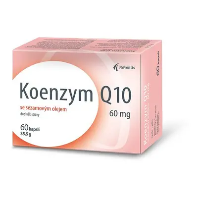 Koenzym Q10 60mg Se Sezamovým Olejem Cps.60