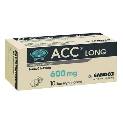 Acc Long 600mg 10 šumivých tablet