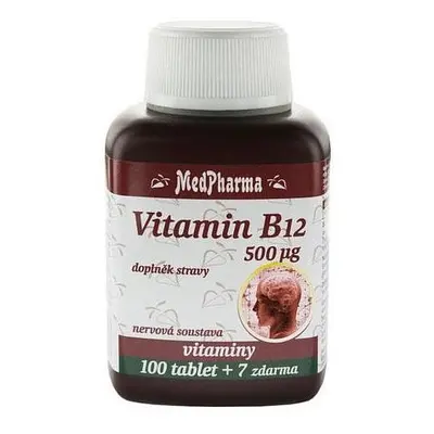 Medpharma Vitamin B12 500 Mcg Tbl.107