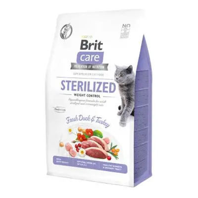 Brit Care Cat Gf Sterilized Weight Control, 0,4kg