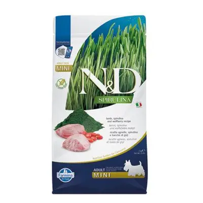 N&d Spirulina Dog Adult Mini Lamb & Wolfberry 2kg