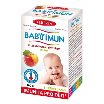 Baby Imun Sirup S Hlívou A Rakytníkem Jablko 100ml