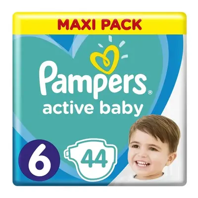 Pampers Active Baby velikost 6 plenkové kalhotky 13-18kg 44ks