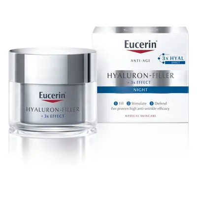 Eucerin Hyaluron-filler+3xeffect Noční Krém 50ml