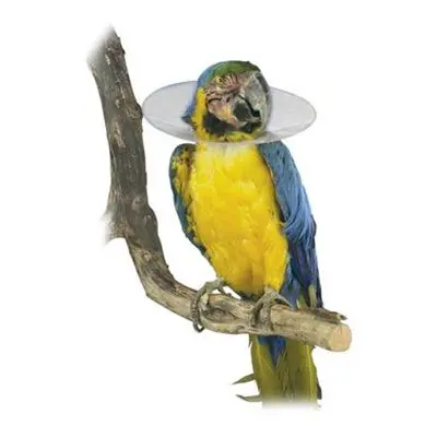 Límec ochranný plastový Bird Collar pro ptáky 14cm